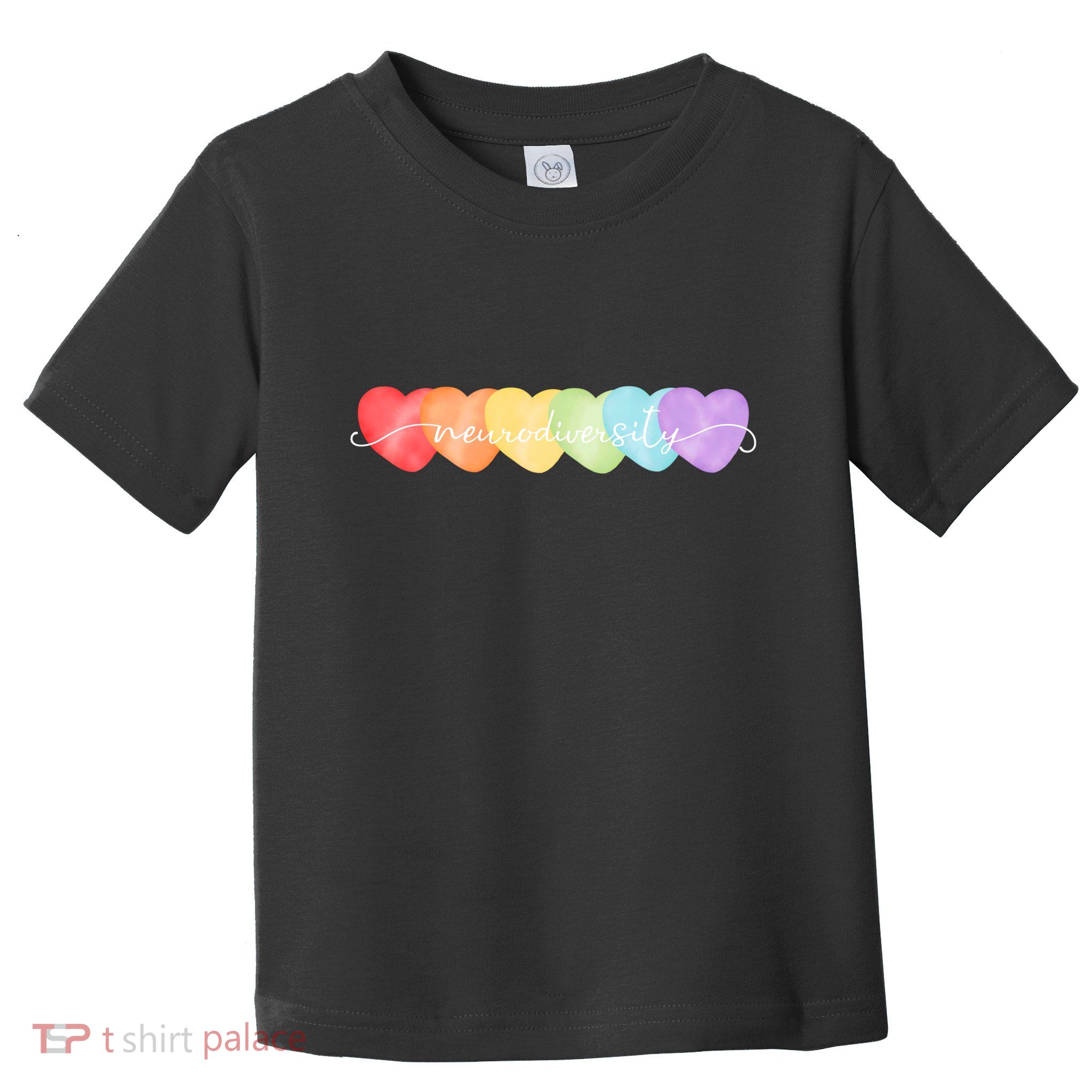 Neurodiversity Autism Awareness Hearts Toddler T-Shirt