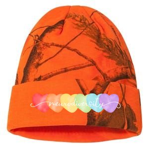 Neurodiversity Autism Awareness Hearts Kati Licensed 12" Camo Beanie