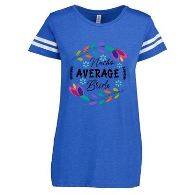 Nacho Average Bride Mexican Cinco De Mayo Fiesta Enza Ladies Jersey Football T-Shirt