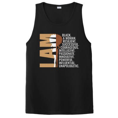 Never Apologize Black History Month BLM Melanin Pride Afro PosiCharge Competitor Tank