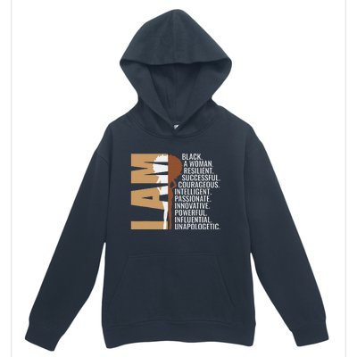 Never Apologize Black History Month BLM Melanin Pride Afro Urban Pullover Hoodie