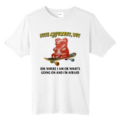 Nice Argument But Idk Where I Am Or WhatS Going On And IM Afraid Tall Fusion ChromaSoft Performance T-Shirt