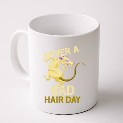 Never A Bad Hair Day Gift Hairless Rats Gift Coffee Mug