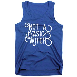 Not A Basic Witch Novelty Gift Funny Gift Tank Top