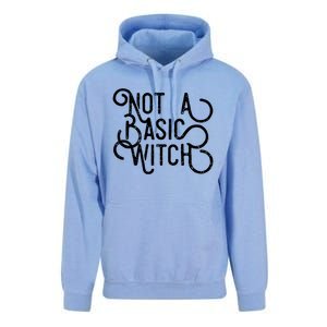 Not A Basic Witch Novelty Gift Funny Gift Unisex Surf Hoodie