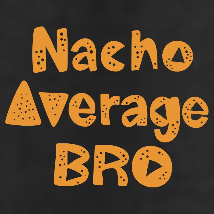 Nacho Average Bro Funny Adult Drive Performance Visor
