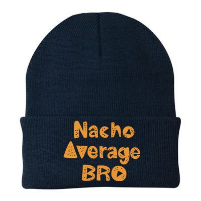 Nacho Average Bro Funny Knit Cap Winter Beanie