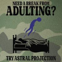 Need A Break From Adulting Try Astral Projection Legacy Tie Dye Trucker Hat