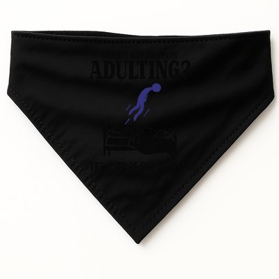 Need A Break From Adulting Try Astral Projection USA-Made Doggie Bandana