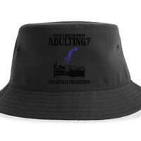 Need A Break From Adulting Try Astral Projection Sustainable Bucket Hat