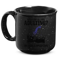 Need A Break From Adulting Try Astral Projection 15oz Campfire Ceramic Mug