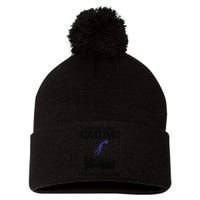 Need A Break From Adulting Try Astral Projection Pom Pom 12in Knit Beanie
