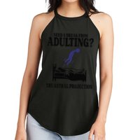 Need A Break From Adulting Try Astral Projection Women's Perfect Tri Rocker Tank