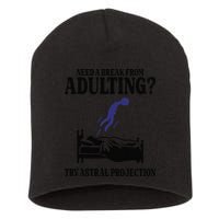 Need A Break From Adulting Try Astral Projection Short Acrylic Beanie