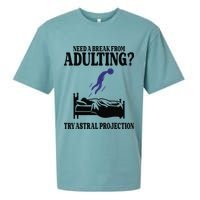 Need A Break From Adulting Try Astral Projection Sueded Cloud Jersey T-Shirt
