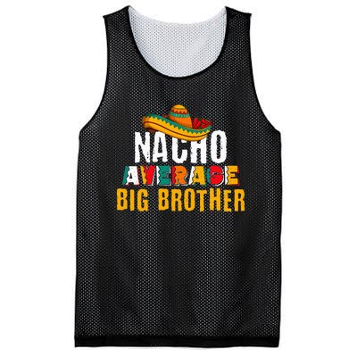 Nacho Average Big Brother Cinco De Mayo Funny Mexican Latin Mesh Reversible Basketball Jersey Tank