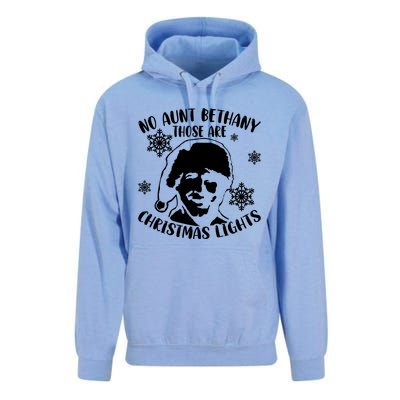 No Aunt Bethany Those Are Christmas Lights Funny Clark Griswold Quote Unisex Surf Hoodie