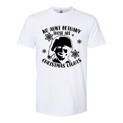 No Aunt Bethany Those Are Christmas Lights Funny Clark Griswold Quote Softstyle CVC T-Shirt