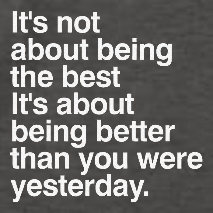 Not About Being The Best It’S Being Better Than Yesterday Vector Backpack