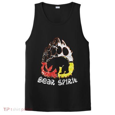 Native American Bear Spirit, Bear Paw PosiCharge Competitor Tank