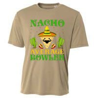 Nacho Average Bowler Mexican Cinco De Mayo Cooling Performance Crew T-Shirt