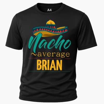 Nacho Average Brian Gift Funny Cinco De Mayo Sombrero Performance Shirt