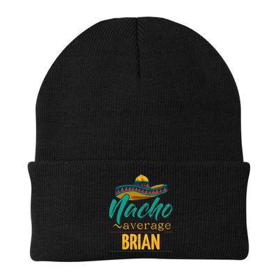 Nacho Average Brian Gift Funny Cinco De Mayo Sombrero Beanie