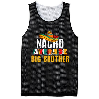 Nacho Average Big Brother Cinco De Mayo Mesh Reversible Basketball Jersey Tank