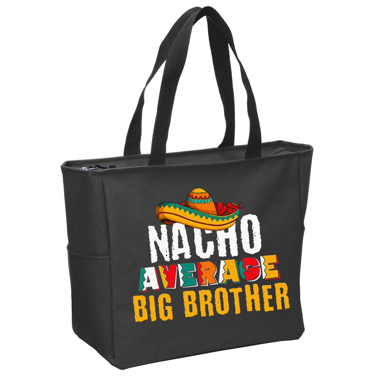 Nacho Average Big Brother Cinco De Mayo Zip Tote Bag