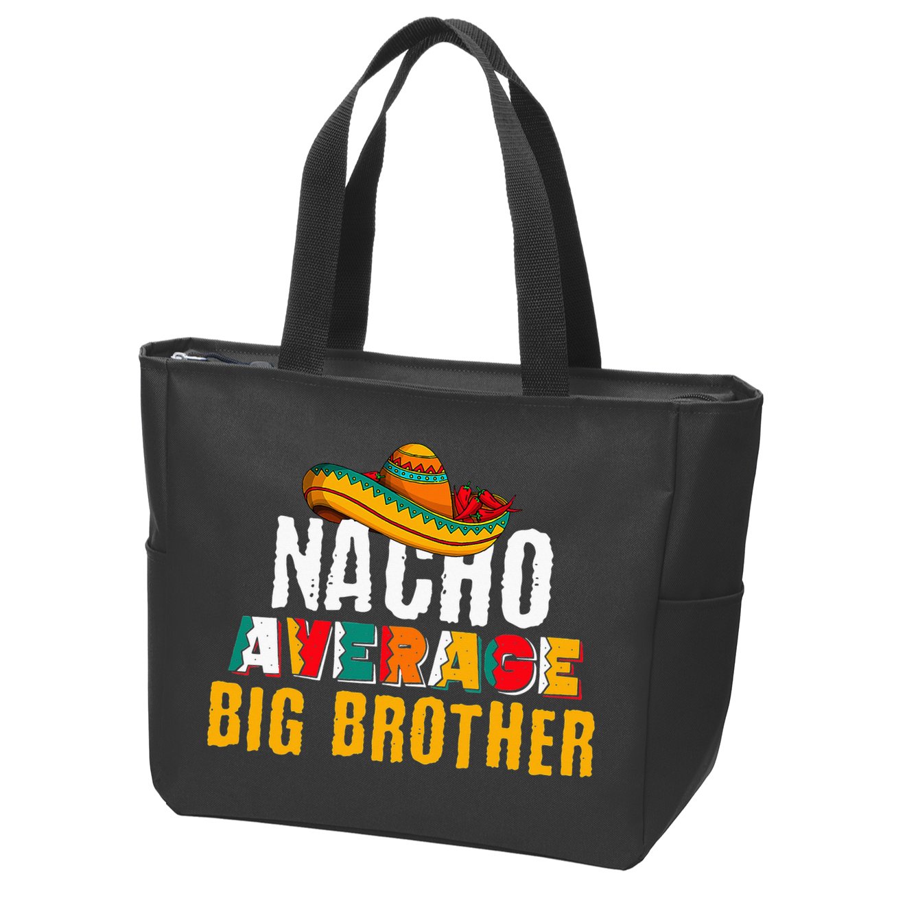 Nacho Average Big Brother Cinco De Mayo Zip Tote Bag