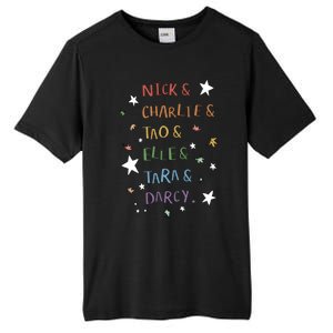 Nick And Charlie Tao And Elle And Darcy Nick And Charlie Cute Leaves Tall Fusion ChromaSoft Performance T-Shirt