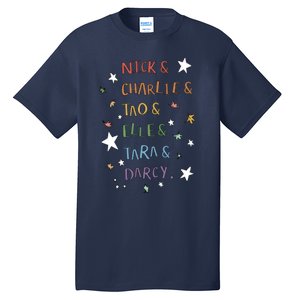 Nick And Charlie Tao And Elle And Darcy Nick And Charlie Cute Leaves Tall T-Shirt