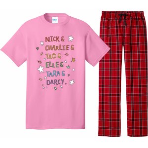 Nick And Charlie Tao And Elle And Darcy Nick And Charlie Cute Leaves Pajama Set