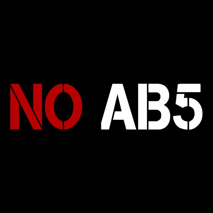 No AB5 California Truckers Protest Impact Tech Backpack