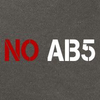 No AB5 California Truckers Protest Cotton Canvas Backpack