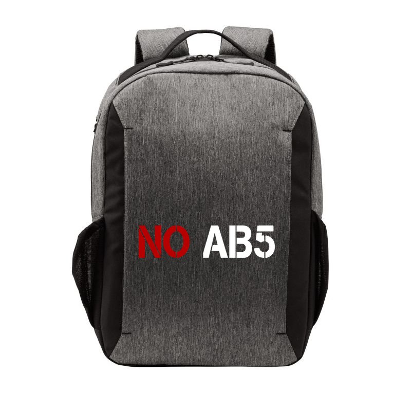 No AB5 California Truckers Protest Vector Backpack