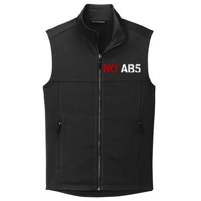 No AB5 California Truckers Protest Collective Smooth Fleece Vest