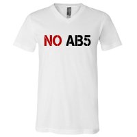 No AB5 California Truckers Protest V-Neck T-Shirt