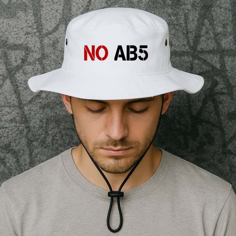 No AB5 California Truckers Protest Bucket Hat