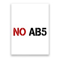 No AB5 California Truckers Protest Poster