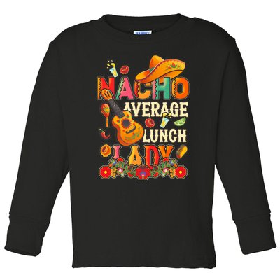 Nacho Average Catholic Church Funny Cinco De Mayo Toddler Long Sleeve Shirt