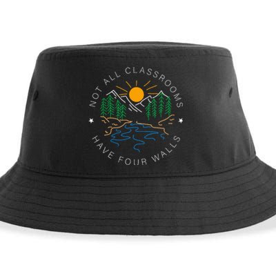 Not All Classrooms Have Four Walls Nature Sustainable Bucket Hat