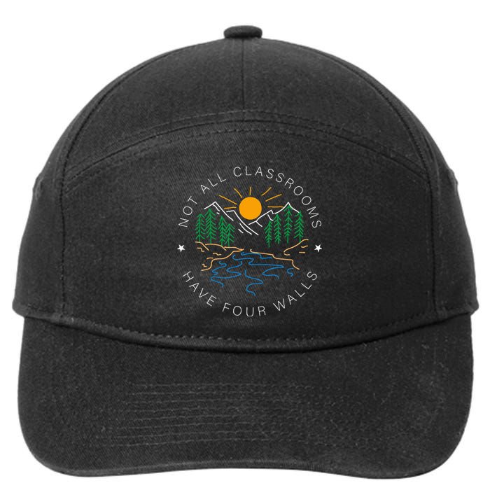 Not All Classrooms Have Four Walls Nature 7-Panel Snapback Hat