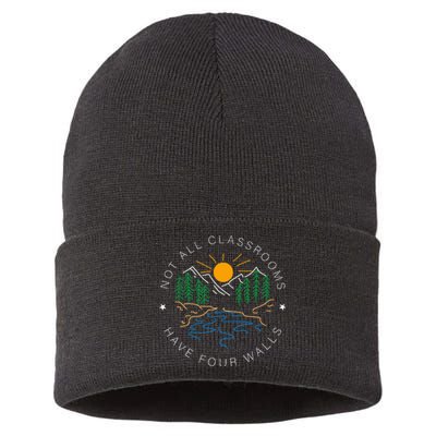 Not All Classrooms Have Four Walls Nature Sustainable Knit Beanie