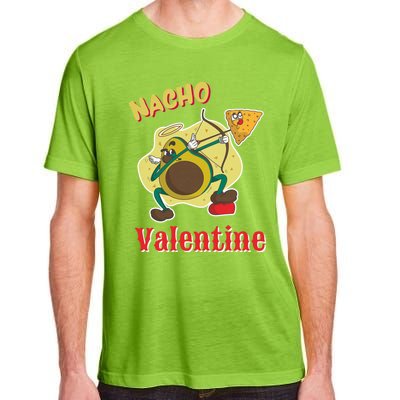 Nachogiftvalentine Avocado Cupid Nacho Chip Salsa Food Lover Gift Adult ChromaSoft Performance T-Shirt