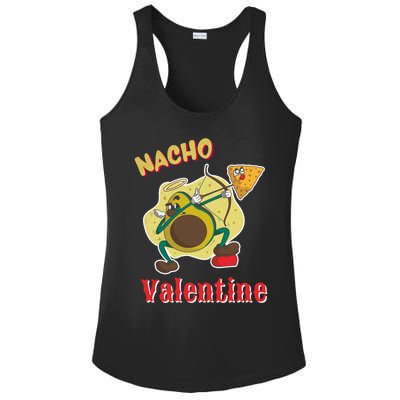 Nachogiftvalentine Avocado Cupid Nacho Chip Salsa Food Lover Gift Ladies PosiCharge Competitor Racerback Tank