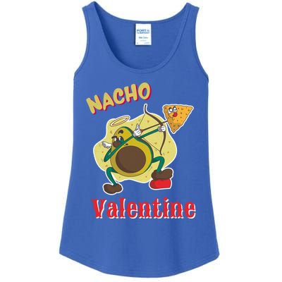 Nachogiftvalentine Avocado Cupid Nacho Chip Salsa Food Lover Gift Ladies Essential Tank