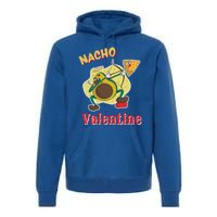 Nachogiftvalentine Avocado Cupid Nacho Chip Salsa Food Lover Gift Premium Hoodie