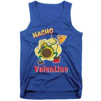 Nachogiftvalentine Avocado Cupid Nacho Chip Salsa Food Lover Gift Tank Top