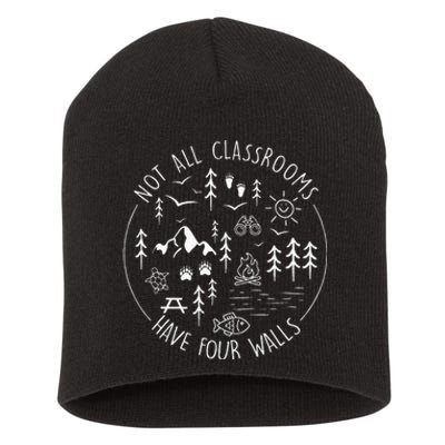 Not All Classrooms Have Four Walls Short Acrylic Beanie